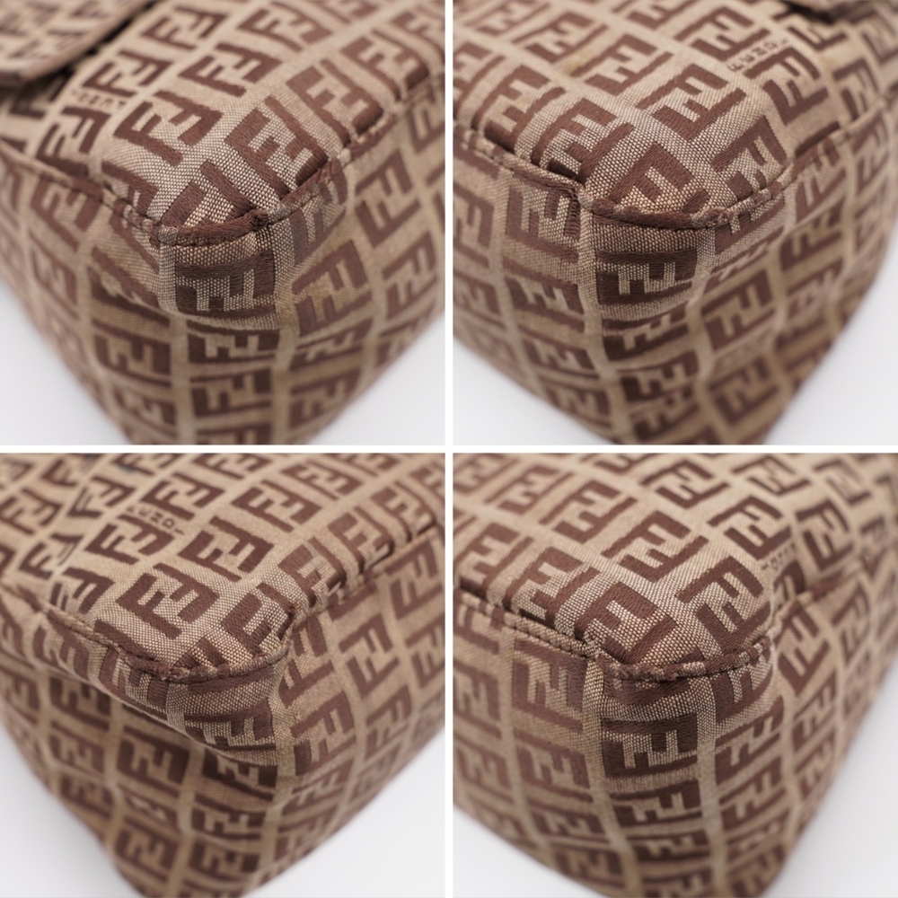 CD39 💖 FENDI Zucchino Mama Baguette - Picture 7 of 13